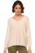 Cachemire et Coton pull femme sloane powder m